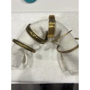 5 Metal Bracelets